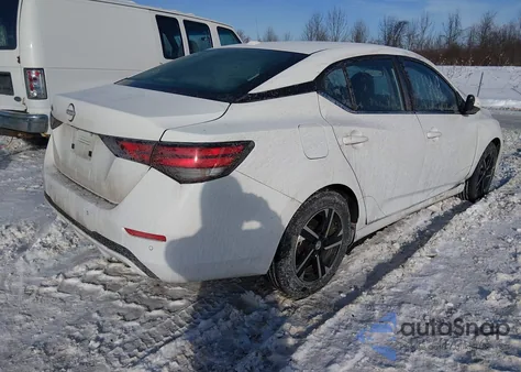 2025 Nissan Sentra Sv z USA, uszkodzony, nr VIN 3N1AB8CVXSY298315